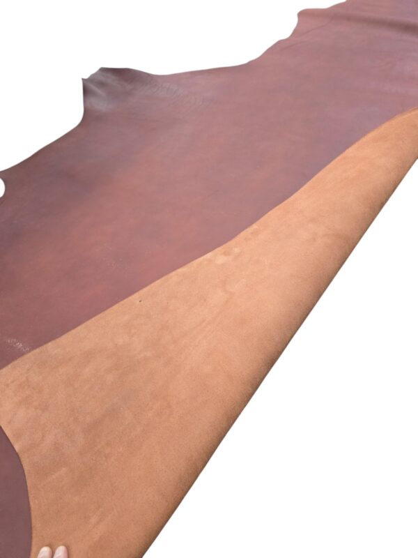 Burgandy Oil Tan Cowhide 4/5 oz. 02-71
