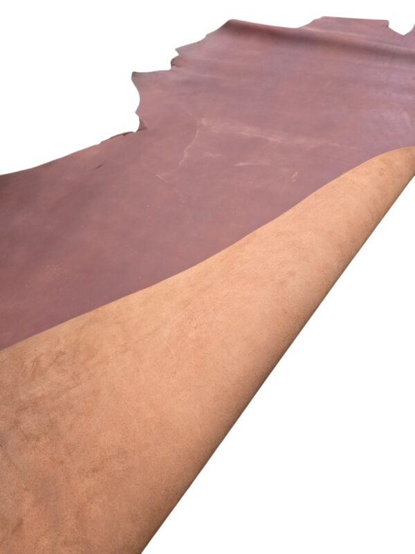 Burgandy Oil Tan Cowhide 4/5 oz. 02-72