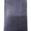 Passport leather wallet, oil tan cow leather